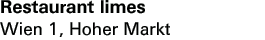 Restaurant limes